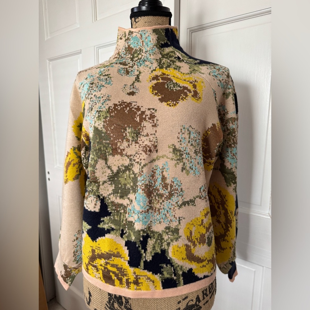 Anthropologie Multicolor Knit Sweater